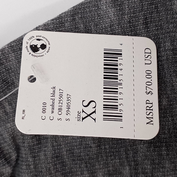 Free People Cozy All Day Harem Leggings Washed Black XS - Picture 16 of 16